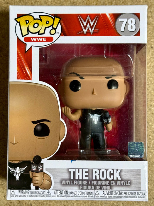 Funko Pop! WWE Dwayne “The Rock” Johnson #78 Wrestling Rock Bottom People’s Elbow - for just $12! 