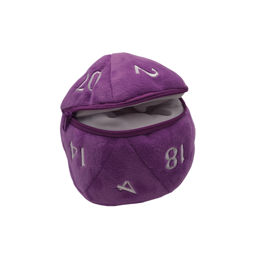 Ultra PRO: Dice Bag - Plush D20 (Purple) - for just $0! 
