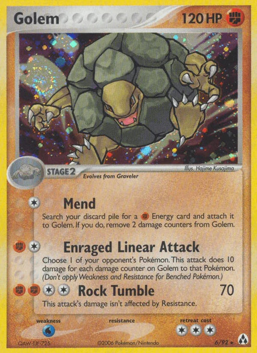 Golem (6/92) [EX: Legend Maker] - for just $4.65! 