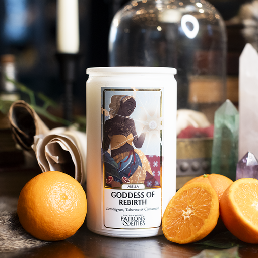 Cantrip Candles - Abella, Goddess of Rebirth 16 oz. - for just $41.99! 