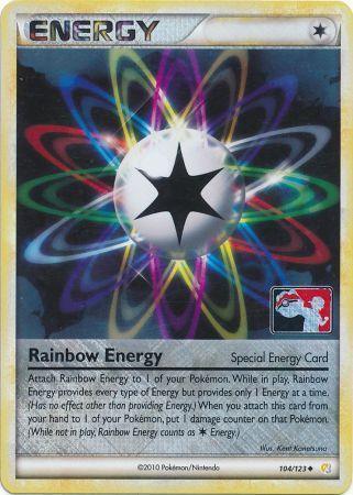 Rainbow Energy (104/123) (League Promo) [HeartGold & SoulSilver: Base Set] - for just $13.65! 
