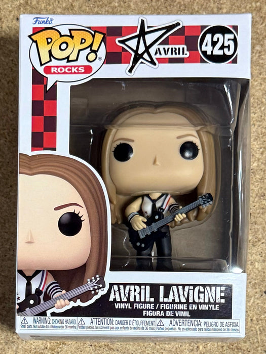 Funko Pop! Rocks Avril Lavigne With Guitar #425 Sk8er Boi Complicated 2024 - for just $13! 
