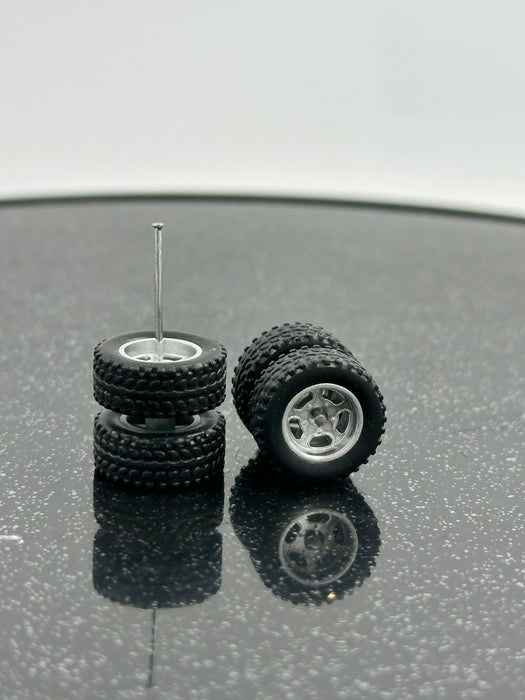 Rubber Wheels for Diecast Scale 1/64 - for just $3.50! 