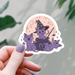 Purple Witchy Cats Sticker - 3" - for just $3.50! 