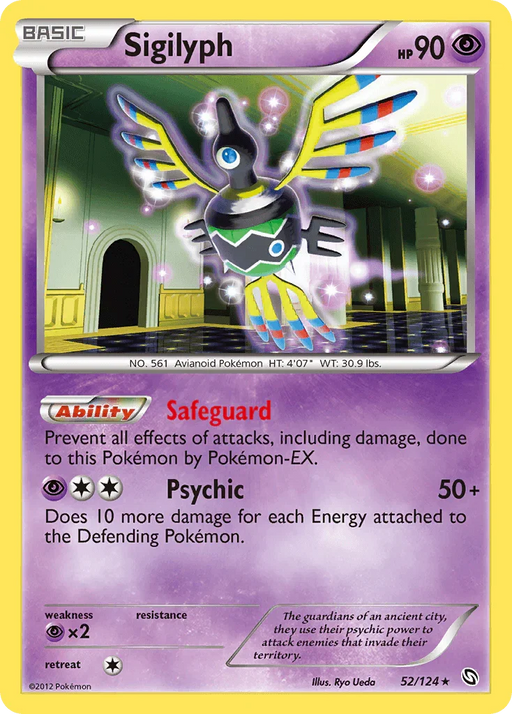 Sigilyph (52/124) [Black & White: Dragons Exalted] - for just $0.30! 