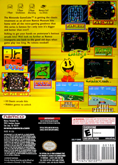 Namco Museum (Player's Choice) – GameCube (GC) - for just $10.99! 