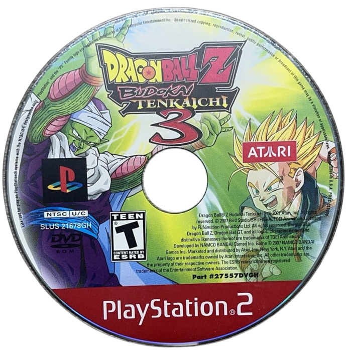 Dragon Ball Z: Budokai Tenkaichi 3 [Greatest Hits] – PlayStation 2 (PS2) - for just $129.99! 
