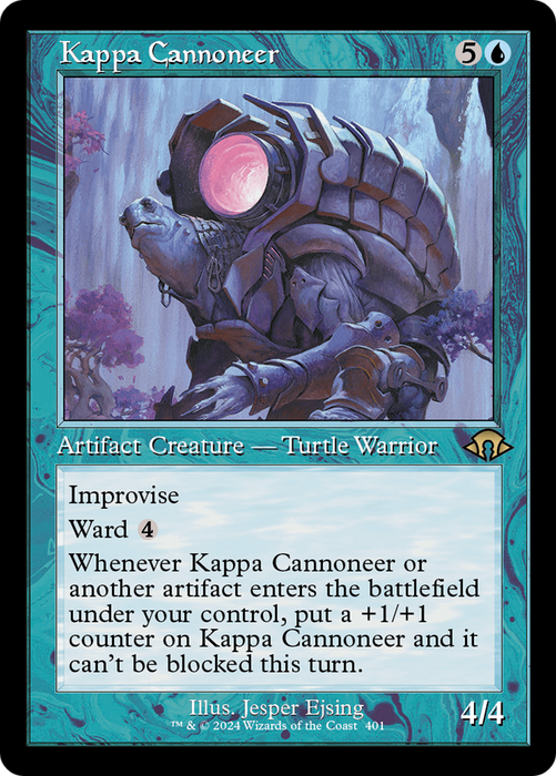 Kappa Cannoneer (Retro Frame) (MH3-401) - Modern Horizons 3 - for just $0.68! 