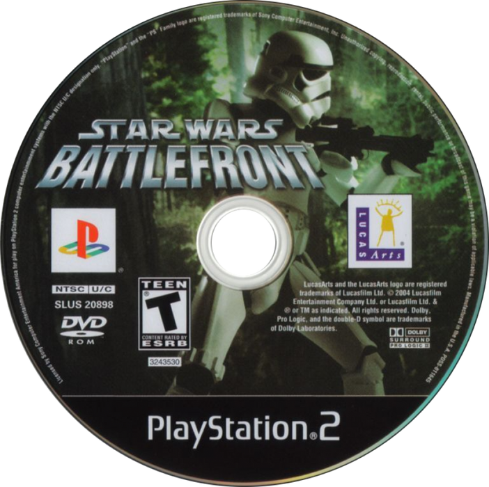 Star Wars: Battlefront – PlayStation 2 (PS2) - for just $8.99! 