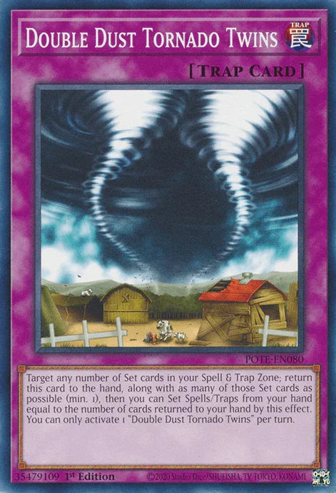 Double Dust Tornado Twins [POTE-EN080] Common - for just $0.10! 