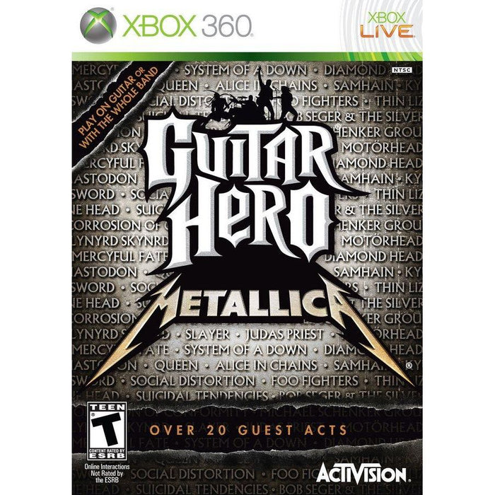 Guitar Hero: Metallica (Xbox 360) - Just $0! Shop now at Retro Gaming of Denver