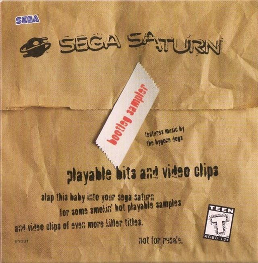 Sega Saturn Bootleg Sampler (Sega Saturn) - for just $0! 