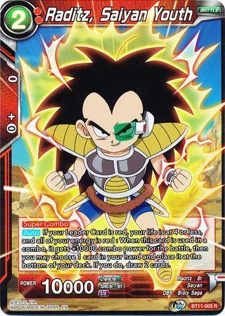 Raditz, Saiyan Youth (BT11-005) [Vermilion Bloodline 2nd Edition] - for just $0.20! 