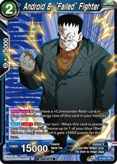 Android 8, "Failed" Fighter (Championship Pack 2022 Vol.2) (P-421) [Promotion Cards] - for just $0.15! 