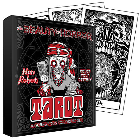 The Beauty of Horror: Color Your Destiny Tarot Deck - for just $21.99! 