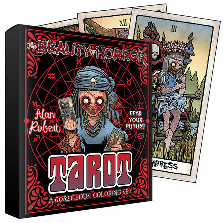 The Beauty of Horror: Fear Your Future Tarot Deck - for just $21.99! 