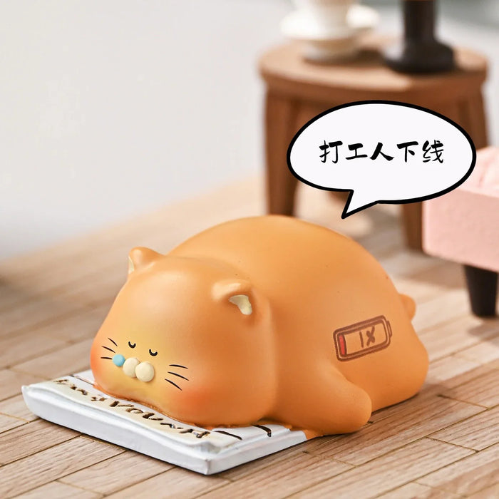 OFFICE CATS FIGURINE BLIND BOX (1 Blind Box) - for just $14.99! 