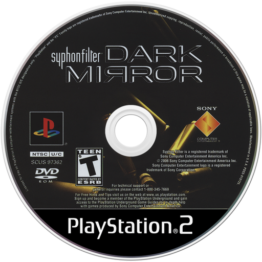 Syphon Filter: Dark Mirror – PlayStation 2 (PS2) - for just $0! 