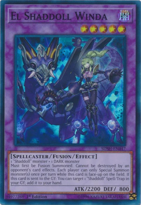 El Shaddoll Winda [SDSH-EN047] Super Rare - for just $0.20! 