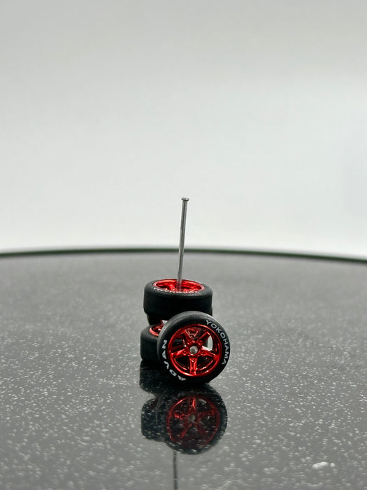 Rubber Wheels for Diecast Scale 1/64 - for just $3.50! 