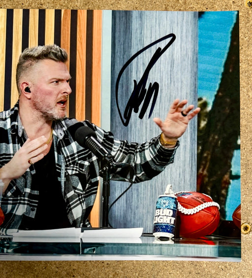 Commentator Pat McAfee Show Signed WWE 8X10 Photo With JSA COA - for just $120! 