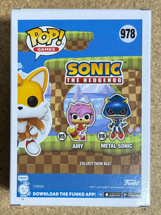 Funko Pop! Games Chase Flocked Flying Tails #978 Sonic The Hedgehog Specialty Series Exclusive - for just $40! 