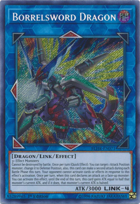 Borrelsword Dragon [BLHR-EN071] Secret Rare - for just $3.35! 