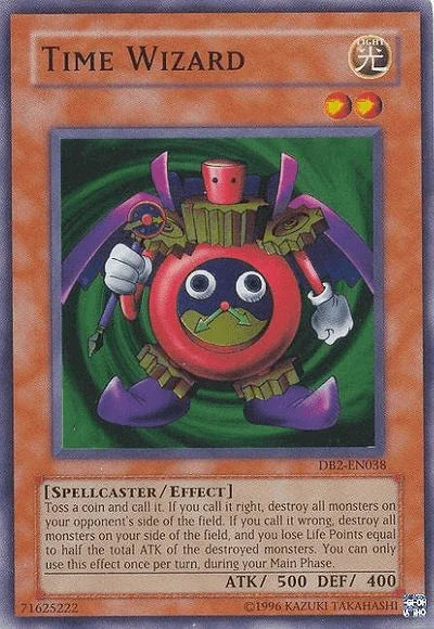 Time Wizard [DB2-EN038] Super Rare - for just $3.70! 