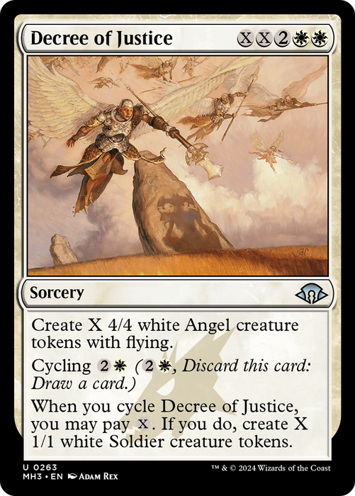 Decree of Justice [Modern Horizons 3] - Just $0.01! Shop now at Retro Gaming of Denver