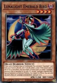 Lunalight Emerald Bird [LDS2-EN127] Common - for just $0.40! 