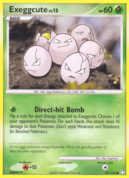 Exeggcute (82/123) [Diamond & Pearl: Mysterious Treasures] - for just $0.15! 