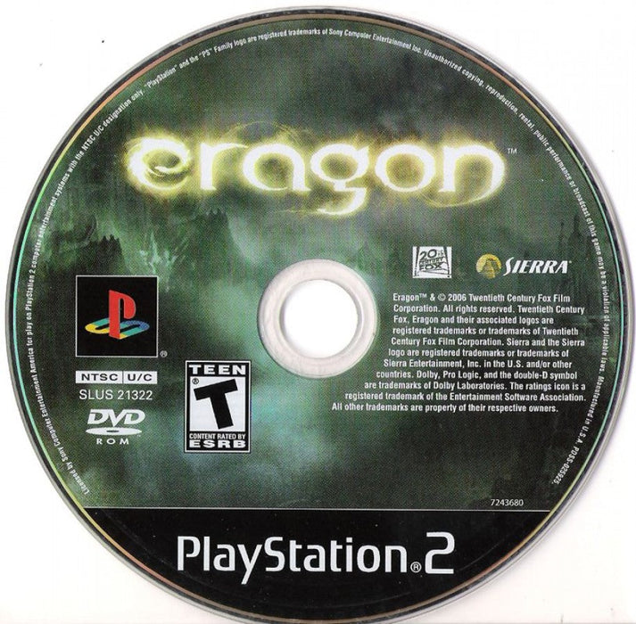 Eragon – PlayStation 2 (PS2) - for just $5.99! 