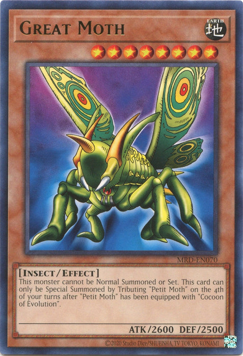 Great Moth (25th Anniversary) [MRD-EN070] Rare - for just $0.20! 