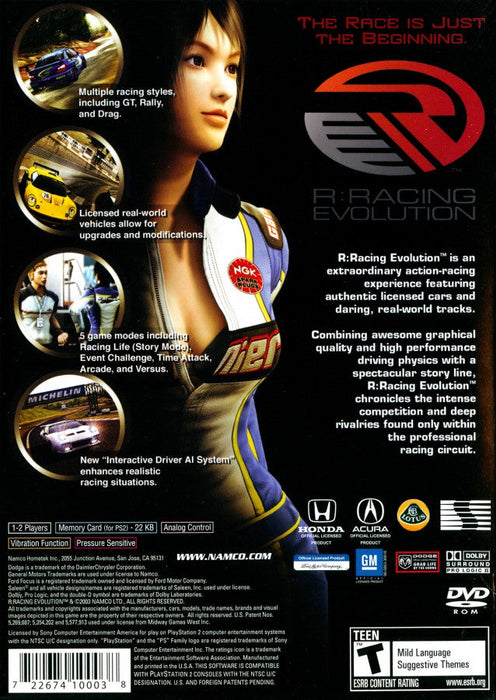 R: Racing Evolution – PlayStation 2 (PS2) - for just $8.99! 
