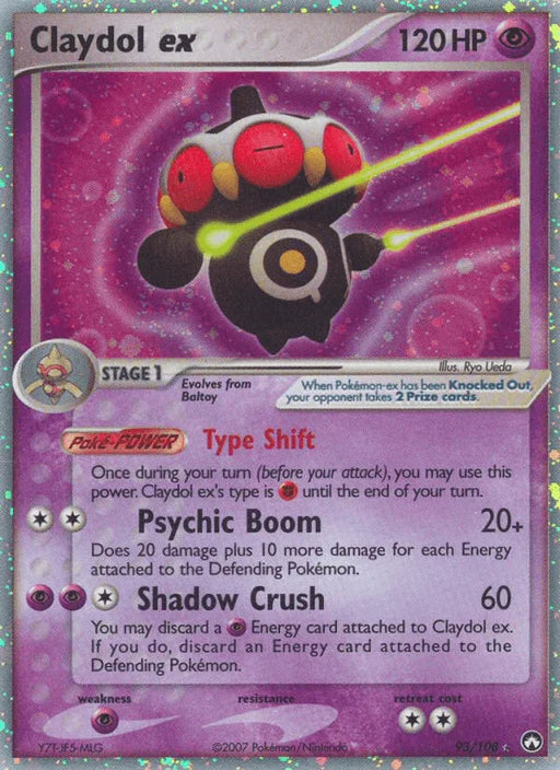 Claydol ex (93/108) [EX: Power Keepers] - for just $30.55! 