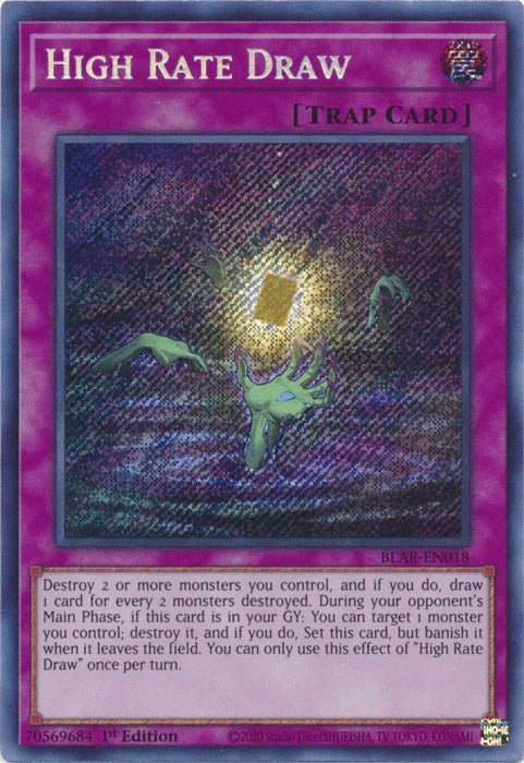 High Rate Draw [BLAR-EN018] Secret Rare - for just $0.10! 