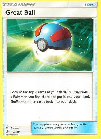 Great Ball (25/30) [Sun & Moon: Trainer Kit - Lycanroc] - for just $0.10! 