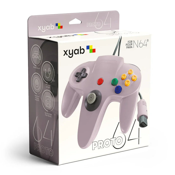 PROTO64 Wired Controller for Nintendo 64 (N64) [Gray] – Nintendo 64 Accessory (N64) - for just $19.99! 