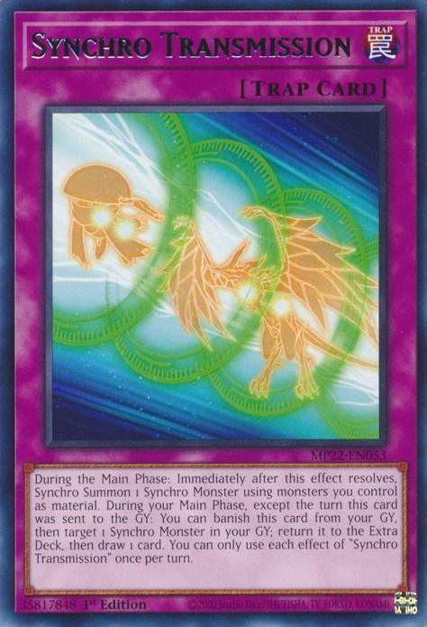Synchro Transmission [MP22-EN053] Rare - for just $0.10! 