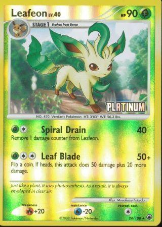 Leafeon (24/100) [Burger King Promos: 2009 Collection] - for just $9.35! 