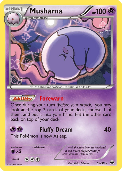Musharna (59/99) [Black & White: Next Destinies] - for just $0.70! 