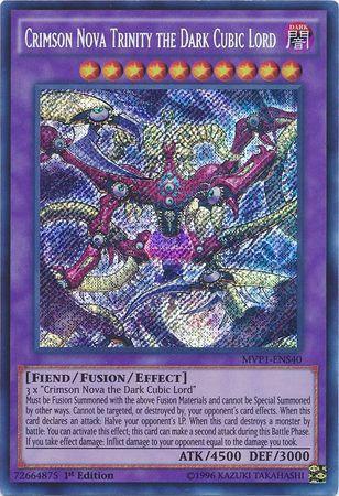 Crimson Nova Trinity the Dark Cubic Lord [MVP1-ENS40] Secret Rare - for just $0.20! 