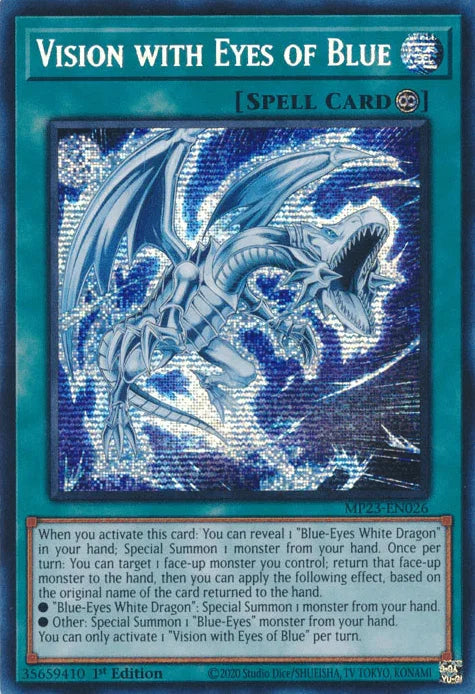 Vision with Eyes of Blue [MP23-EN026] Prismatic Secret Rare - for just $0.25! 