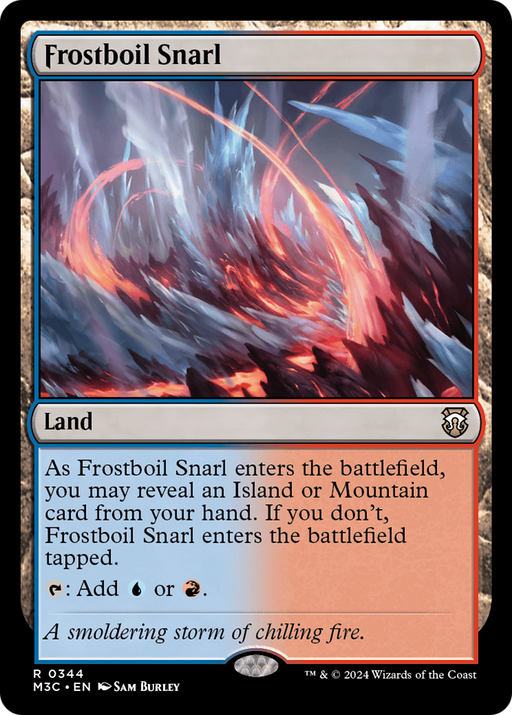 Frostboil Snarl (M3C-344) - Modern Horizons 3 Commander - for just $0.11! 