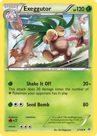 Exeggutor 002/108 - XY  Roaring Skies - for just $0.06! 