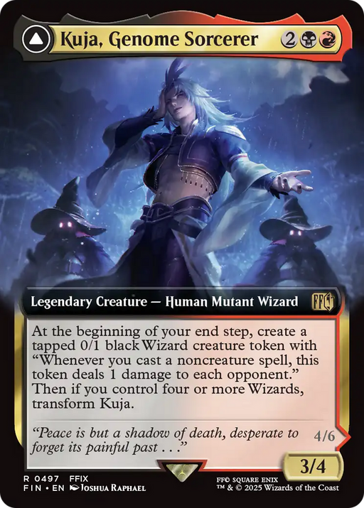 Kuja, Genome Sorcerer (Extended Art) (FIN-497) - FINAL FANTASY: (Extended Art) Foil - for just $9.12! 