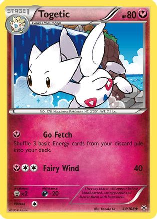Togetic 044/108 - XY  Roaring Skies - for just $0.25! 