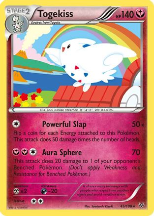 Togekiss 045/108 - XY  Roaring Skies - for just $0.59! 