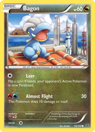 Bagon 055/108 - XY  Roaring Skies - for just $0.06! 