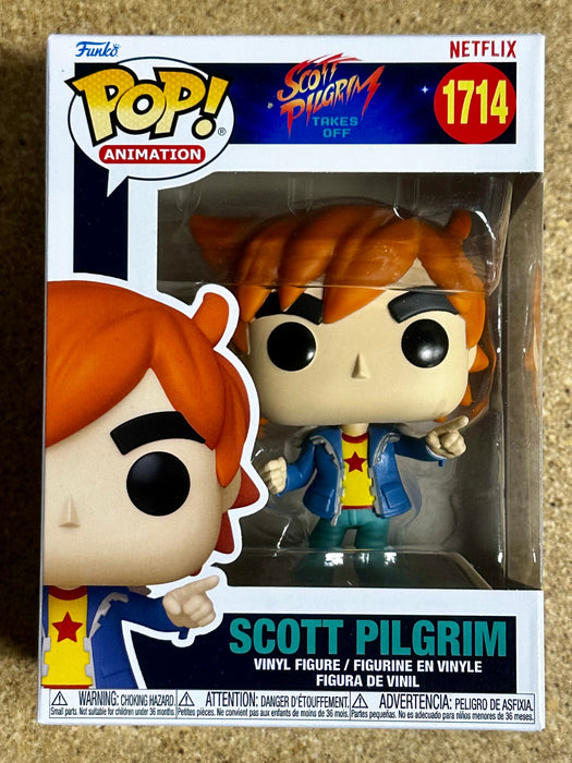 Funko Pop! Animation Scott Pilgrim #1714 Netflix Scott Pilgrim Takes Off 2024 - for just $13! 